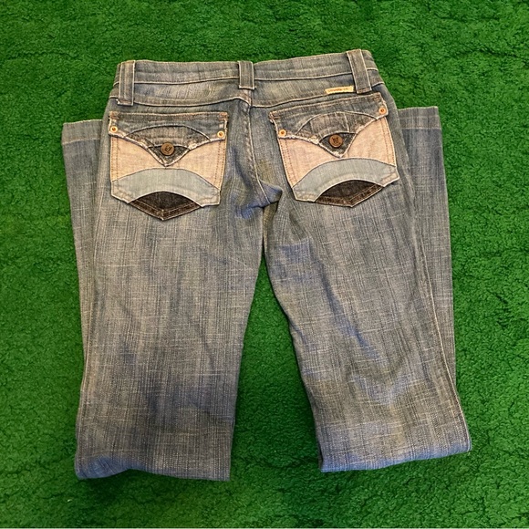 Frankie b Y2K low rise retro flare jeans - Picture 8 of 9